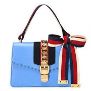 GUCCI 古驰 Sylvie 女士真皮手提包