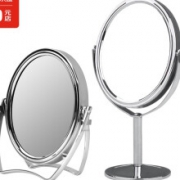 京东京造  镜子 台式双面化妆镜  高清放大  立式+台式镜组合装