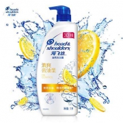 海飞丝 洗发水清爽去油型 柠檬香 1L