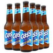 CASS 凯狮啤酒 330ml*6瓶 24.9元包邮（需用券）