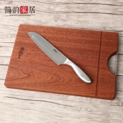 简韵 非洲刚果乌檀木砧板 天然实木 无拼接无染色
