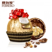 费列罗plus 奢华大金球 巧克力 240g将近半斤