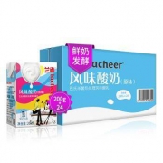 京东PLUS会员：Lacheer 兰雀 原装进口 常温酸奶（原味）200g*24盒整箱装 *4件