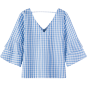 Semir 森马 19-038040321 女士格纹衬衫 29.99元