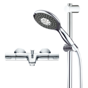 1日0点：GROHE 高仪 26112000+34598000 恒温带下出水淋浴花洒套装 1418元包邮（限前2小时）