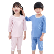 南极人 儿童纯棉七分袖 家居服套装 薄款夏季 19.9元包邮（需用券）