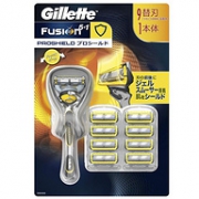 首创剃护合一：1刀架+9刀头 Gillette 吉列 男士 锋隐致护剃须刀