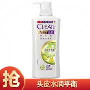 京东PLUS会员： CLEAR 清扬 去屑控油平衡型洗发露 500ml *3件
