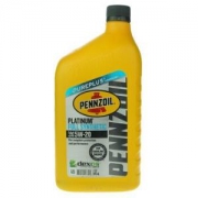 30日0点：PENNZOIL 鹏斯 全合成机油 Platinum 5W-20 SN 1QT*5件