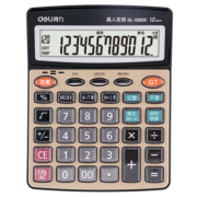 deli 得力 837ES 12位计算器 7.9元包邮（需用券）