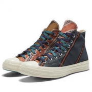 CONVERSE 匡威 Chuck 70 拼色条纹帆布鞋