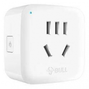 PLUS会员：BULL 公牛 10A 智能远程WiFi插座 APP独立控制 带定时功能