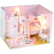 趣益雅 diy小屋手工制作迷你公主小房子 22.9元