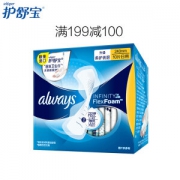 whisper 护舒宝 未来感·极护液体日用卫生巾 240mm 18片 *2件+凑单品