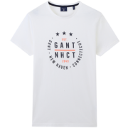 GANT 甘特 2003017 男士夏休闲圆领套头字母logo短袖T恤 *2件 308元（合154元/件）