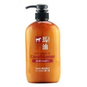 KUMANOYUSHI 熊野油脂 无硅油马油护发素 600ml *3件