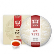 TAETEA 大益 普洱熟茶 标杆7572小饼 2018年 150g *5件