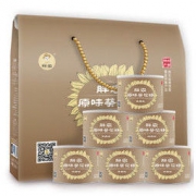 胖农 休闲零食 坚果炒货 内蒙古原味大瓜子葵花籽经典版礼盒220g*6罐 *3件