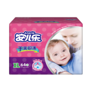 88VIP：Anerle 安儿乐 干爽超薄纸尿裤 XL64片 *2件 96.1元包邮（合48.05元/件）