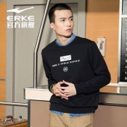 29日0点： ERKE 鸿星尔克 55584142878 男士卫衣