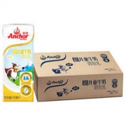(金装)安佳（Anchor）儿童牛奶190ml*27盒家庭环保装 新西兰进口 牛奶 *2件