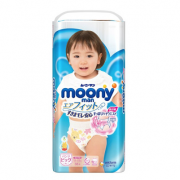 moony 尤妮佳 女宝宝拉拉裤  *4件 273.84元含税包邮（合68.46元/件）
