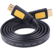 绿联（UGREEN） HD101 HDMI线 黄色 0.75m 8.9元