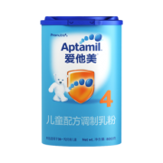 88VIP：Aptamil 爱他美 婴幼儿配方奶粉 4段 800g 中文版 *2件 294.5元包邮 （需用券，合147.25元/件）