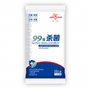 金鱼牌 GOLDFISH  卫生湿巾 10片/包X10包/提*10件