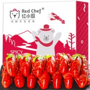 盒马鲜生供应商 红小厨 麻辣小龙虾 鲜活烧制 3.6斤 净虾2斤