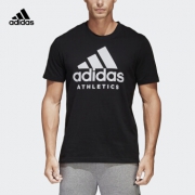 24日0点：adidas 阿迪达斯 BR4749 男士短袖T恤
