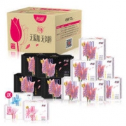 怡丽 新素肌感 立体护围系列卫生巾 棉柔纤巧日夜组合装133片 10包+赠品3包