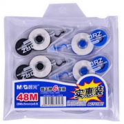 晨光(M&G)文具8m*5mm经典修正带 轻薄平滑涂改带 学生改正带 6个装ACT11807