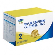 JUNLEBAO 君乐宝 纯金装GOLD 较大婴儿配方奶粉 2段 1600g *2件