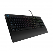 4倍回馈灵敏度，11键无冲：Logitech/罗技 G213 全尺寸有线RGB游戏键盘