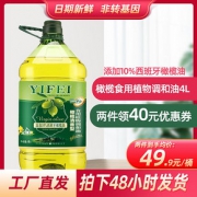 逸飞10%橄榄油食用油大桶4L