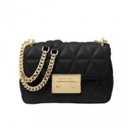 MICHAEL KORS 迈克·科尔斯 SLOAN系列 30S7GSLL1L 女士单肩链条包 黑色
