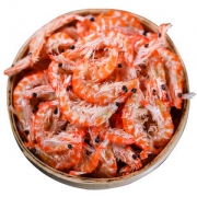 渔食客 淡干野生南极磷虾干 虾米500g