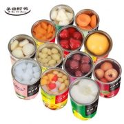 子由时光 砀山特产黄桃罐头 425g*6罐 19.6元包邮