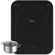 历史低价： Midea 美的 C22-WH2236 电磁炉 带汤锅