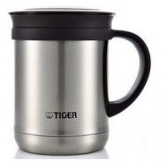 TIGER 虎牌 CWM-A035 保温杯 350ml 浅灰色 *5件