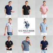 U.S. POLO ASSN 男士珠地棉 休闲休闲Polo衫 25款可选