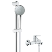 GROHE 高仪 23348000+27333000 挂墙式按摩淋浴花洒套装 822元包邮（限2小时）