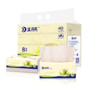 拍4件 32包蓝月亮抽纸竹浆本色纸 券后￥29.9
