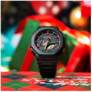 CASIO 卡西欧 G-SHOCK 冬日圣诞系列 GA-2100TH-1A 运动手表