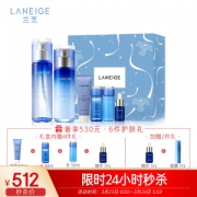 LANEIGE 兰芝 致美紧颜京东定制礼盒(水120ml+50ml+乳100ml+50ml+洁面50ml+精华7ml)