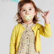 A类，ELLE Baby 女童针织开衫 80~130码 多色