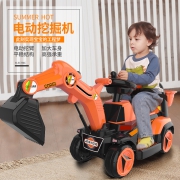 ￥95 儿童挖掘机工程车男孩玩具车可坐可骑