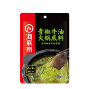 海底捞 青椒牛油火锅底料 150g 7.5元