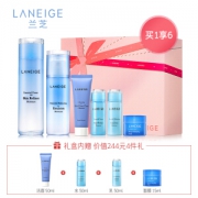 16点开始： LANEIGE 兰芝 水衡透润京东定制礼盒6件套（赠中样4件套）